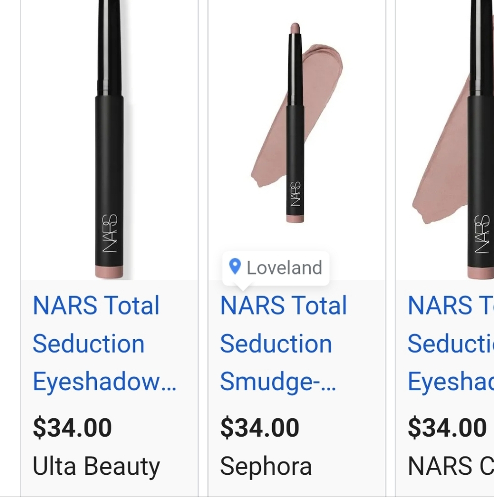 NARS Total Seduction Eyeshadow Stick